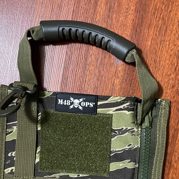 M48 OPS Tactical Stocking Military Green Camo MOLLE - Picture 2 of 8